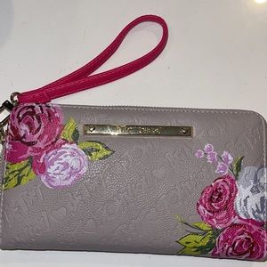 Betsey Johnson Zip Around Wallet